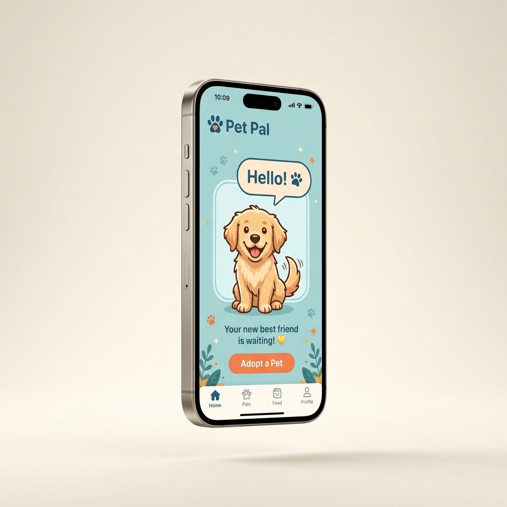 Pet-Talk アプリ画面イメージ